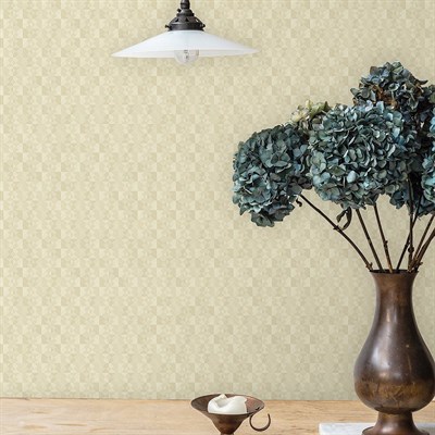 AdaWall Beta 1103-3 Duvar Kağıdı Krem Geometrik Desenli