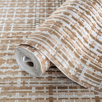 AdaWall Beta 1105-5 Duvar Kağıdı Kahverengi Kendinden Desenli