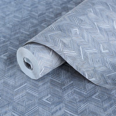 AdaWall Beta 1107-4 Duvar Kağıdı Yeşil Geometrik Desenli Çizgili