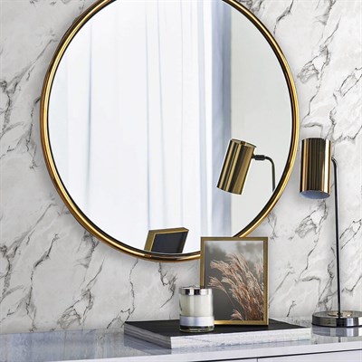 AdaWall Beta 1109-2 Duvar Kağıdı Gri Mermer Desenli