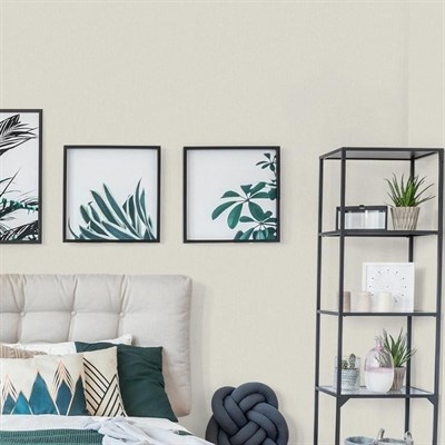 Adawall Dante 1410-3 Açık Gri Sıva Dokulu Düz Duvar Kağıdı