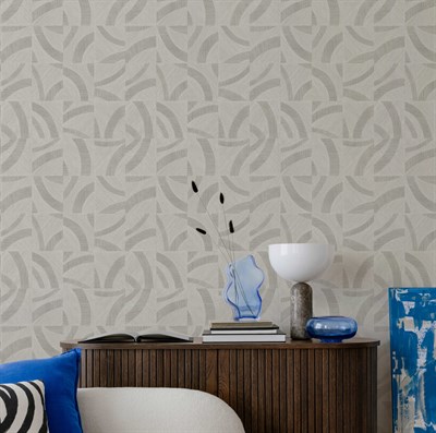 Adawall Icon 24101-3 Modern Gri Desenli Duvar Kağıdı