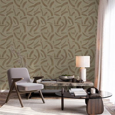 Adawall Icon 24101-5 Sıcak Tonlu Modern Duvar Kağıdı