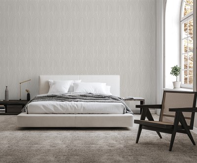 Adawall Icon 24102-2 Kabartmalı Art Deco Duvar Kağıdı