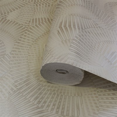 Adawall Icon 24103-2 Bej Kabartmalı Modern Duvar Kağıdı