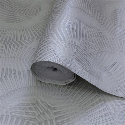 Adawall Icon 24103-3 Gri Kabartmalı Modern Duvar Kağıdı