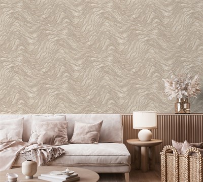 Adawall Icon 24104-2 Bej Dokulu Modern Duvar Kağıdı