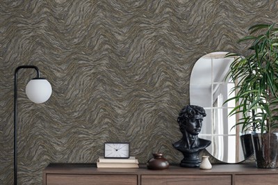 Adawall Icon 24104-5 Antrasit Dokulu Modern Duvar Kağıdı