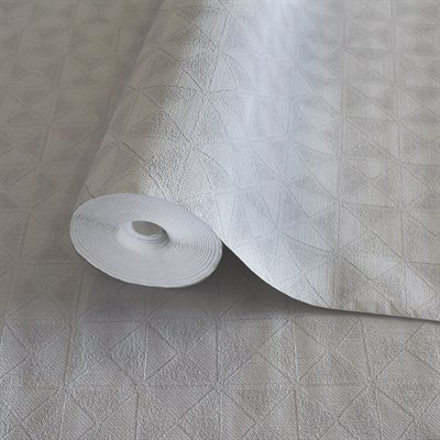 Adawall Icon 24105-1 Kabartmalı Geometrik Duvar Kağıdı