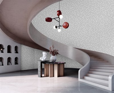 Adawall Icon 24106-2 Açık Gri Geometrik Modern Duvar Kağıdı
