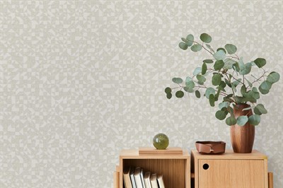 Adawall Icon 24106-3 Bej Geometrik Modern Duvar Kağıdı