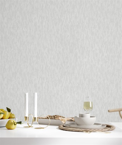 Adawall Icon 24108-1 Beyaz Dokulu Sade Modern Duvar Kağıdı