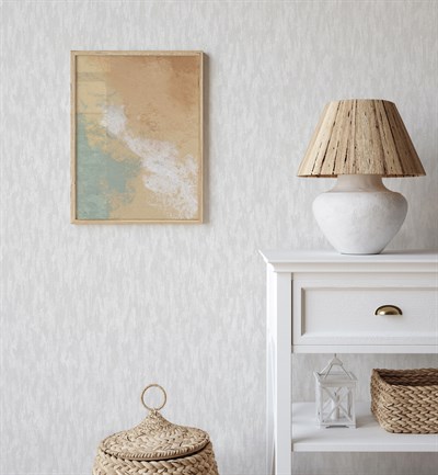 Adawall Icon 24108-1 Beyaz Dokulu Sade Modern Duvar Kağıdı