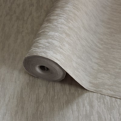 Adawall Icon 24108-4 Bej Gri Dokulu Sade Modern Duvar Kağıdı