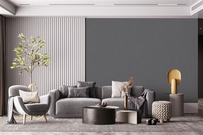 Adawall Icon 24111-5 Koyu Gri Ahşap Dokulu Modern Duvar Kağıdı
