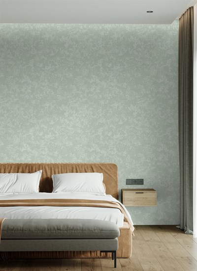 Adawall Icon 24112-2 Açık Yeşil Beton Dokulu Modern Duvar Kağıdı