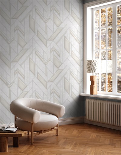 AdaWall Icon 24113-1 3D geometrik Duvar Kağıdı 16m²