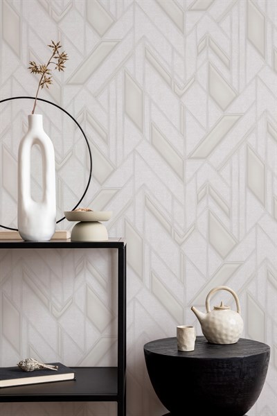 AdaWall Icon 24113-1 3D geometrik Duvar Kağıdı 16m²