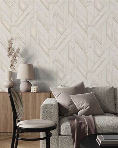AdaWall Icon 24113-2 3D geometrik Duvar Kağıdı 16m²