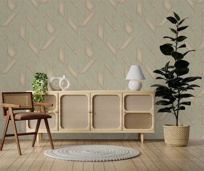 AdaWall Icon 24113-3 3D geometrik Duvar Kağıdı 16m²