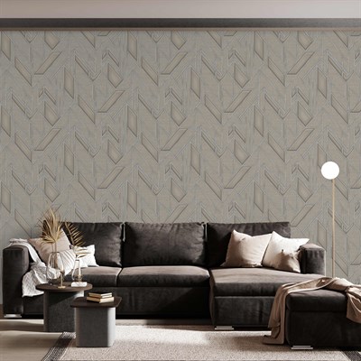 AdaWall Icon 24113-5 3D geometrik Duvar Kağıdı 16m²