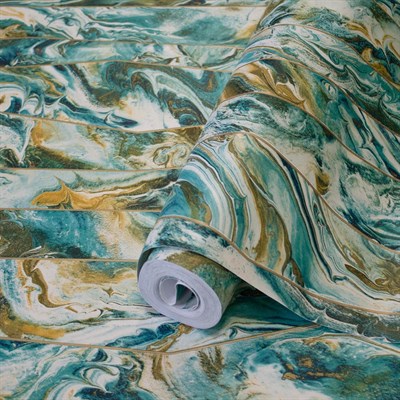 Adawall Octagon Mermer Desenli Duvar Kağıdı 1201-4