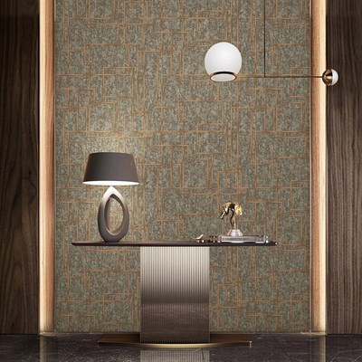 Adawall Octagon Geometrik Desenli Duvar Kağıdı 1202-5