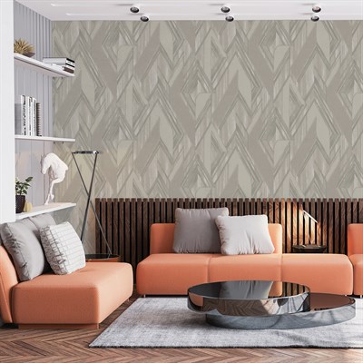 Adawall Octagon Geometrik Desenli Duvar Kağıdı 1205-3