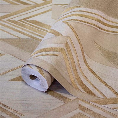 Adawall Octagon Geometrik Desenli Duvar Kağıdı 1205-4