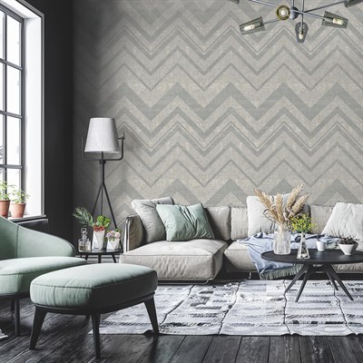 Adawall Octagon Geometrik Desenli Duvar Kağıdı 1207-2