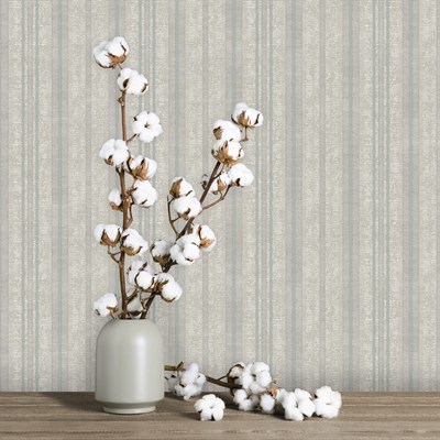 Adawall Octagon Çizgili Duvar Kağıdı 1208-2