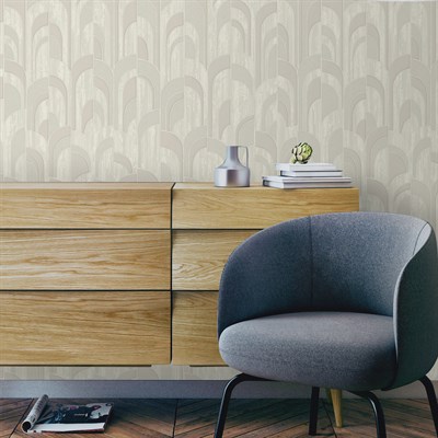 Adawall Octagon Geometrik Desenli Duvar Kağıdı 1209-1