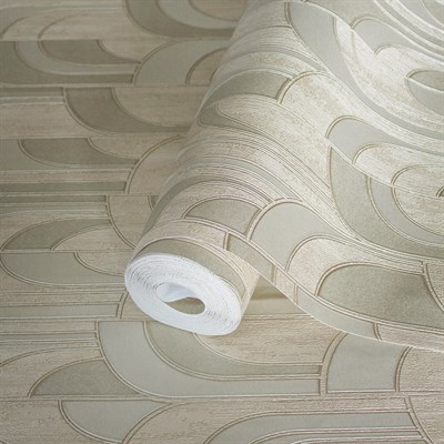 Adawall Octagon Geometrik Desenli Duvar Kağıdı 1209-3