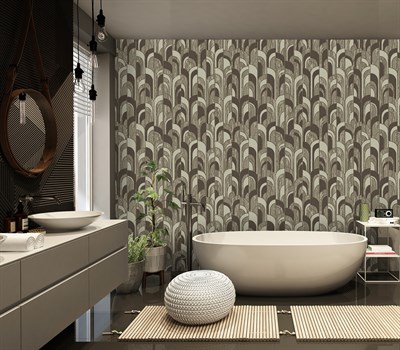 Adawall OCTAdawall Octagon Geometrik Desenli Duvar Kağıdı 1209-4