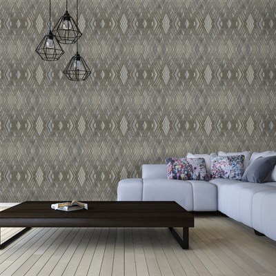 Adawall Octagon Geometrik Desenli Duvar Kağıdı 1213-4