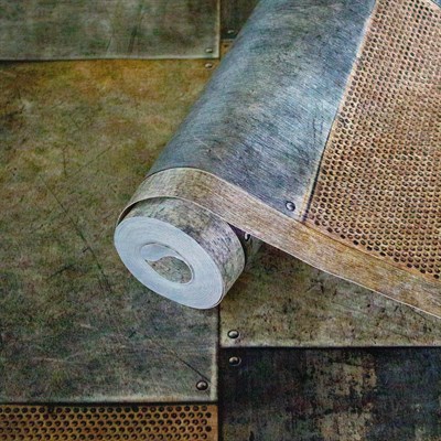 Adawall Octagon Geometrik Desenli Duvar Kağıdı 1215-1