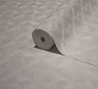 Adawall Omega Geometrik Desenli Duvar Kağıdı 23201-2