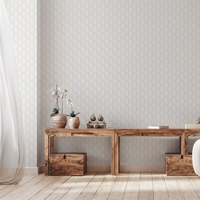 Adawall Omega Geometrik Desenli Duvar Kağıdı 23202-1