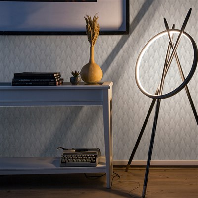 Adawall Omega Geometrik Desenli Duvar Kağıdı 23202-4