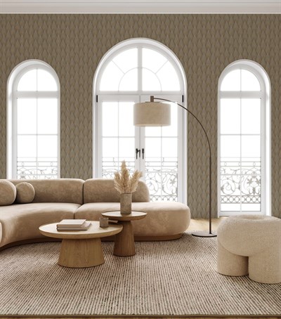 Adawall Omega Geometrik Desenli Duvar Kağıdı 23202-5