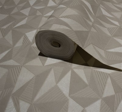 Adawall Omega Geometrik Desenli Duvar Kağıdı 23204-2