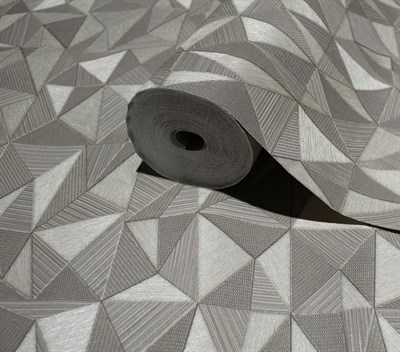 Adawall Omega Geometrik Desenli Duvar Kağıdı 23204-3