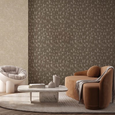 Adawall Omega Geometrik Desenli Duvar Kağıdı 23204-4