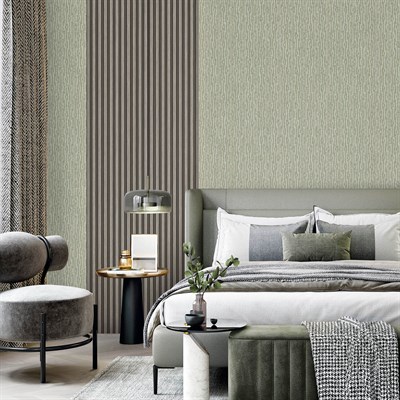Adawall Omega Geometrik Desenli Duvar Kağıdı 23205-4