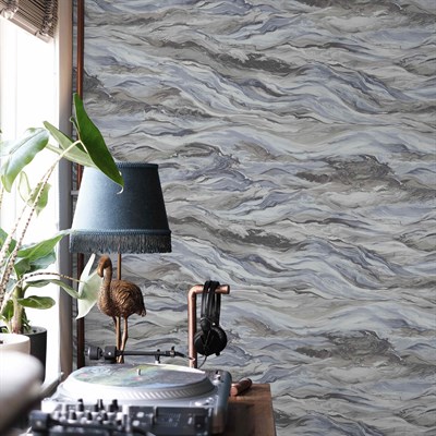 Adawall Omega Mermer Desenli Duvar Kağıdı 23207-3