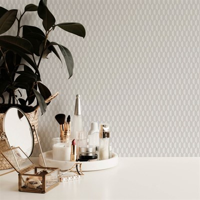 Adawall Omega Geometrik Desenli Duvar Kağıdı 23208-1