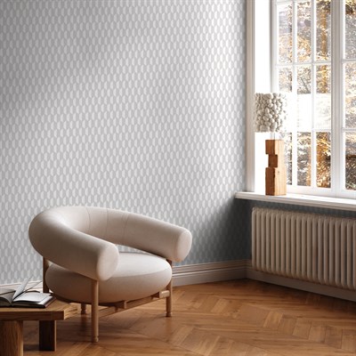 Adawall Omega Geometrik Desenli Duvar Kağıdı 23208-1