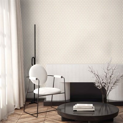 Adawall Omega Geometrik Desenli Duvar Kağıdı 23208-2