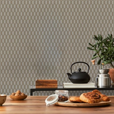Adawall Omega Geometrik Desenli Duvar Kağıdı 23208-5