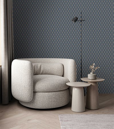 Adawall Omega Geometrik Desenli Duvar Kağıdı 23208-6